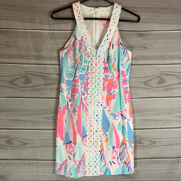 Colorful Halter Neck Women Dress - Picture 3 of 13